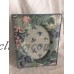 Vintage Laura Ashley Green Floral Padded Frame Tabletop Slide In Picture   163202895482